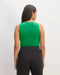 The Supima® Form Tank | Grass Green