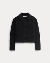 Shrunken Cardigan in Everyday Cotton | Black