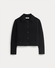 Shrunken Cardigan in Everyday Cotton | Black