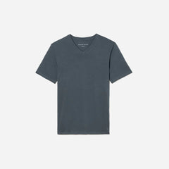 The Organic Cotton V-Neck Tee | Dark Slate