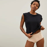 The Invisible High-Rise Hipster | Light Tan