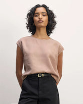 The Muscle Top in Butterlite | Dusty Rose