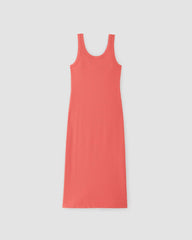 The ’90s Rib Dress | Coral