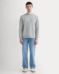 The Off-Duty Terry Crew | Heathered Grey