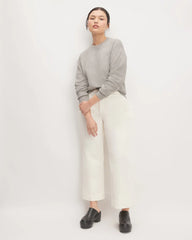 The Cotton-Merino Sweatshirt | Heathered Grey