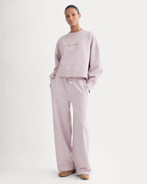 Everlane x The Laufey Foundation Wide-Leg Sweatpant | Burnished Lilac