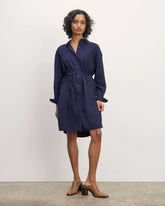 The Must-Have Shirtdress in Butterlite | Navy