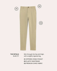 The Transit Chino | Olive | Slim