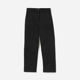 The Straight-Leg Crop | Black | Short