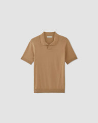 The No-Sweat Polo | Tiger's Eye