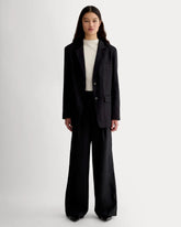 The Linen Way-High® Drape Pant | Black