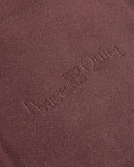 Everlane x Peace & Quiet Suede Catchall | Wine