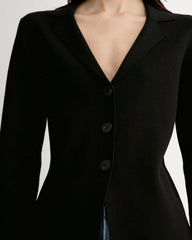 The Knit Blazer | Black