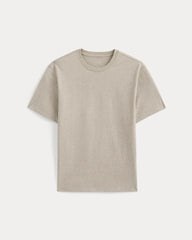 Archive Standard-Fit Cotton Crew | Heathered Oatmeal