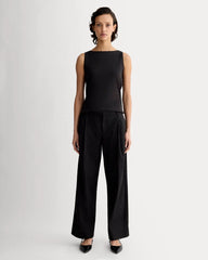 The Form Boatneck Tank | Black