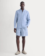 The Classic Shirt in Linen | Chambray