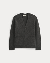 The Cloud Relaxed Cardigan | Heathered Soot