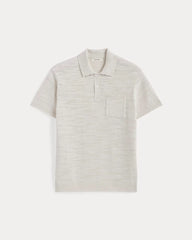 The Cotton Linen Polo | Birch