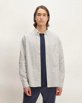 The Classic Oxford Shirt | Bone/Navy | Standard