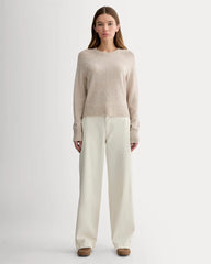 The Boxy Crew in Cashmere | Canvas