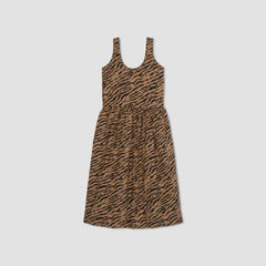 The Poplin Summer Dress | Tiger Stripe Toasted Coconut