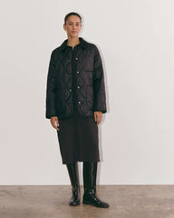 The Quilted Ranch Jacket | Black