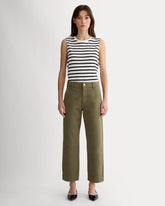 The Utility Straight-Leg Pant | Kalamata | 26.5" Inseam