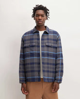 The Flannel Filled Shirt Jacket | Heritage Blue / Black / Navy / Heather Charcoal