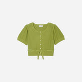 The Puff Sleeve Sweater Top | Pepper