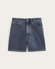 The A-Line Denim Short | Ocean