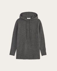 The Oversized Hoodie in Plush Cotton | Charcoal