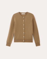 The Classic Cardigan in Cashmere | Tiger's Eye
