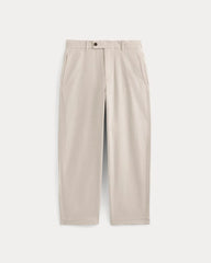 Cropped Slub Trouser | Peyote