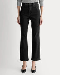 The High-Key Stovepipe Jean | Washed Black