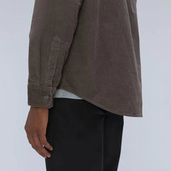 The Relaxed Corduroy Shirt | Pewter