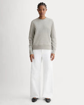 The Off-Duty Terry Crew | Heathered Grey