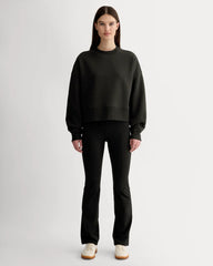 Luxe Fleece Sweatshirt | Black