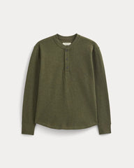 Thermal Henley in Cozy Waffle | Heather Beech