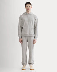 The Off-Duty Terry Hoodie | Heathered Grey