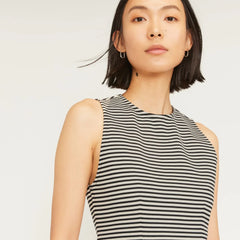 The Dream '90s Shift Dress | Parchment / Black