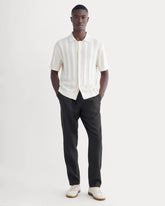 The Linen Easy Pant | Black