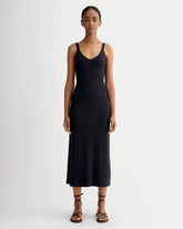 The Fine Knit Cami Dress | Navy