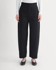 Seamed Balloon Pant | Black