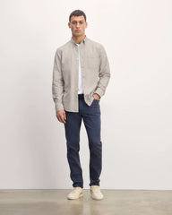 The Slim Oxford Shirt | Gray Houndstooth | Standard