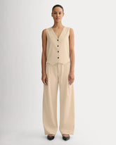 The Low-Rise Chino | Heathered Oat