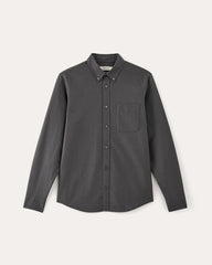 The Slim Oxford Shirt | Slate Grey | Tall