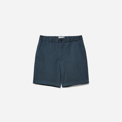 The Pull-On Performance Chino Short | Kingfisher Blue
