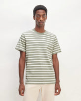 The Premium-Weight Crew | Uniform | Mariner Stripe / Shadow / Bone