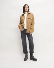 The ReNew Fleece Everyone Overshirt | Tiger's Eye