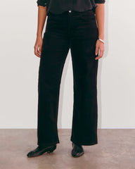 The Mid-Way Pant in Corduroy | Black